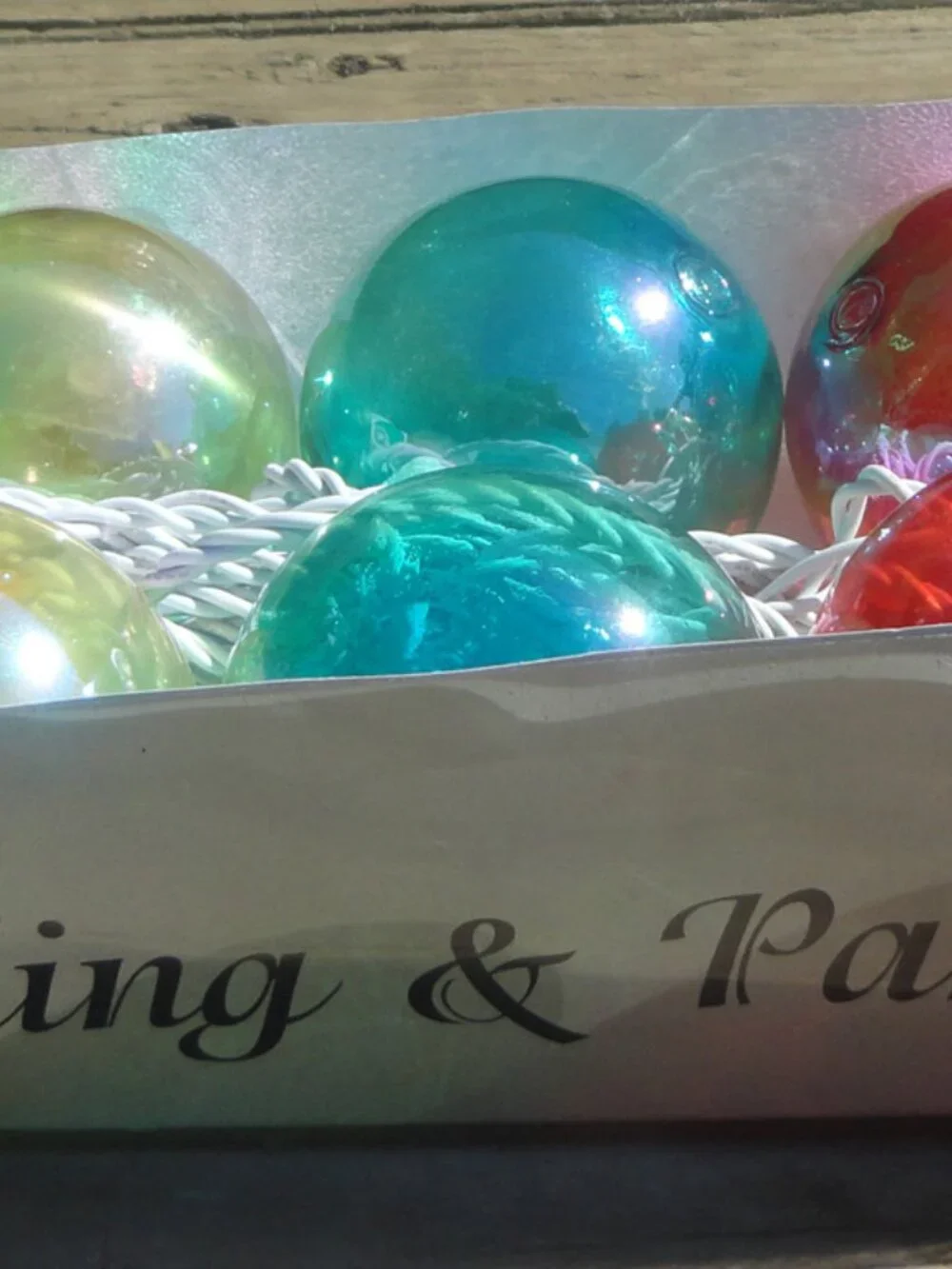 Party Globe string light set - 10 mini light - Camping Party Wedding